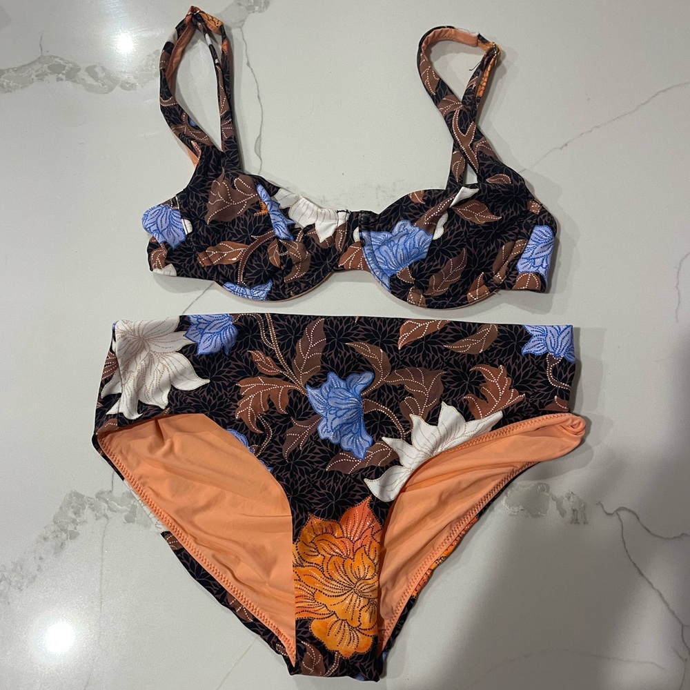 NWOT Anthropologie Seafolly Underwire Bikini - 4/2